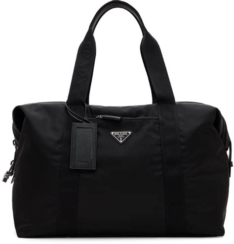 prada canvas duffle bag|prada nylon leather bag.